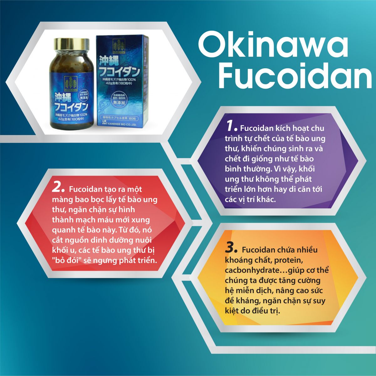 Công dụng của Okinawa Fucoidan
